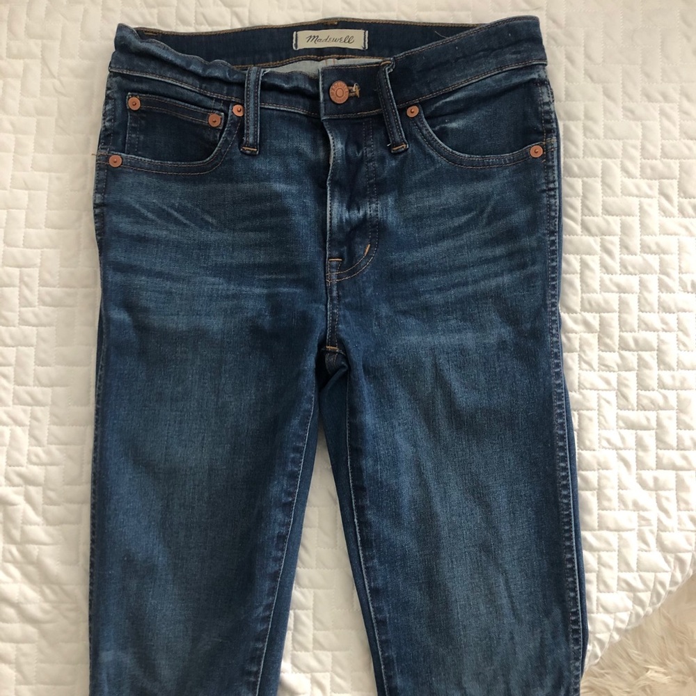 Madewell 9” high rise skinny jean
